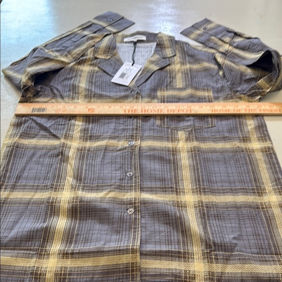 WeWoreWhat Long Sleeve PJ Top Size XS - Picture 8 of 10